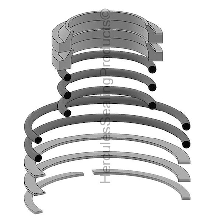 Allis Chalmers - After Market Parts Hydraulic Cylinder Repair Kit- 1 X 2-1/2 4908297